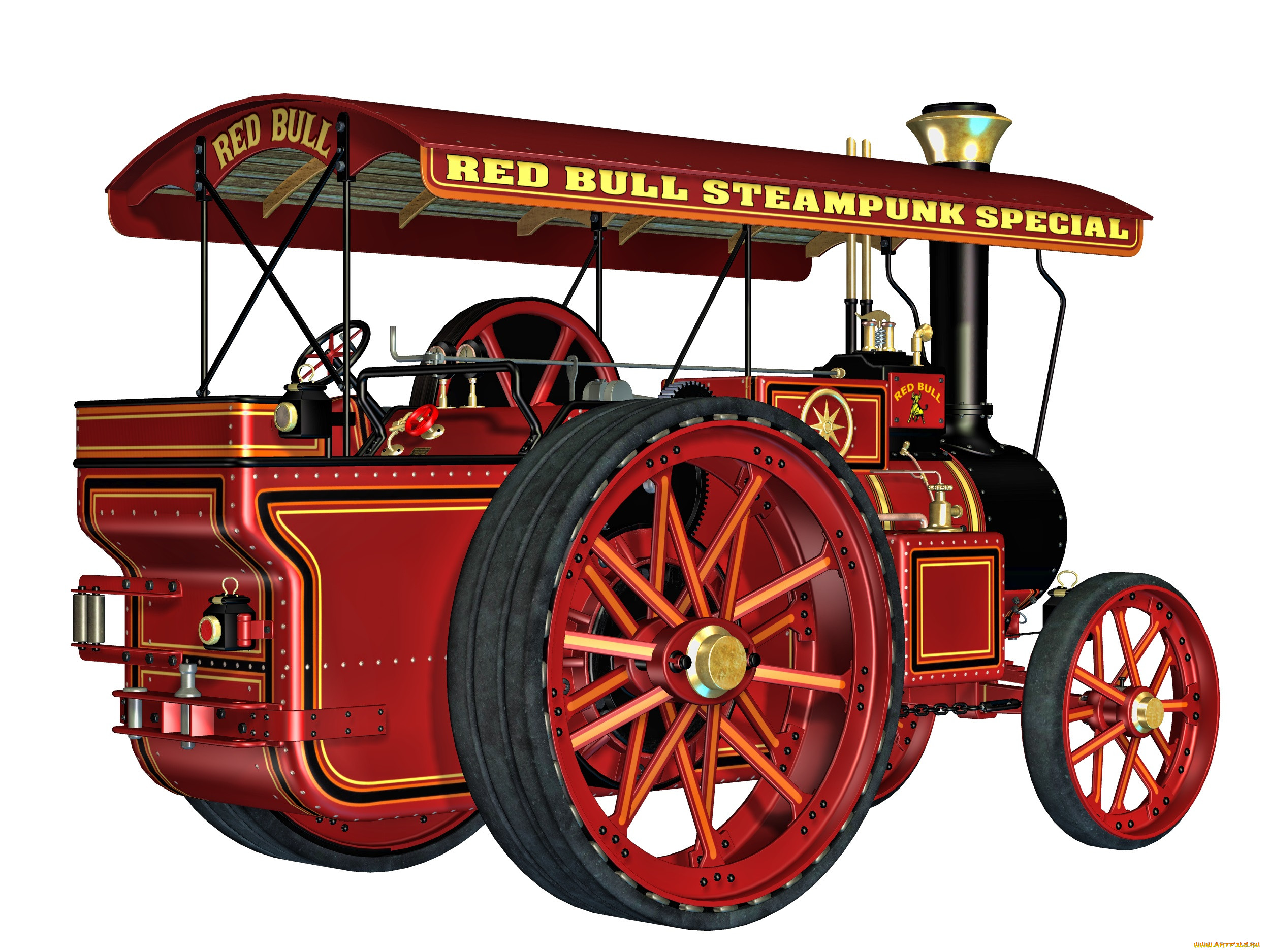 , 3, steam, engine